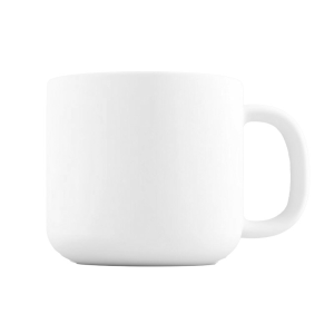 Broad-Brim Mug – White