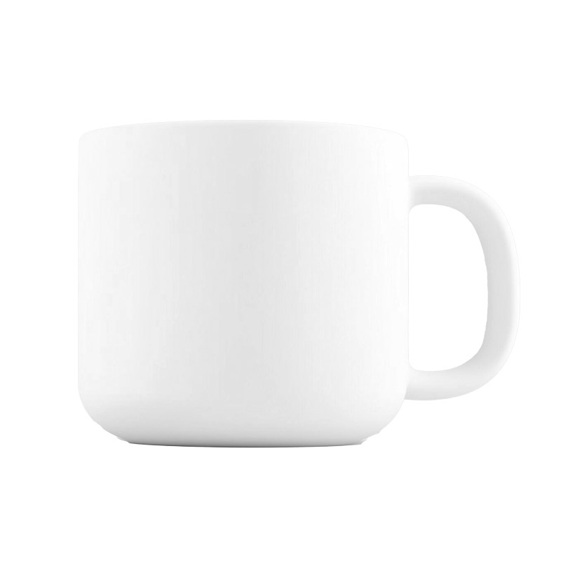 Broad-Brim Mug – White