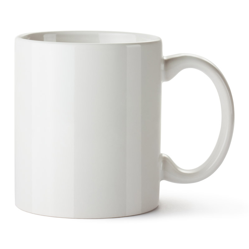 11 oz Ceramic Mug – White